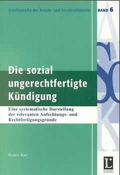 Die sozial ungerechtfertigte Kündigung