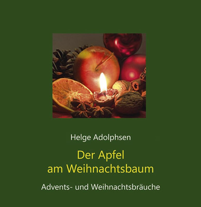 Der Apfel am Weihnachtsbaum