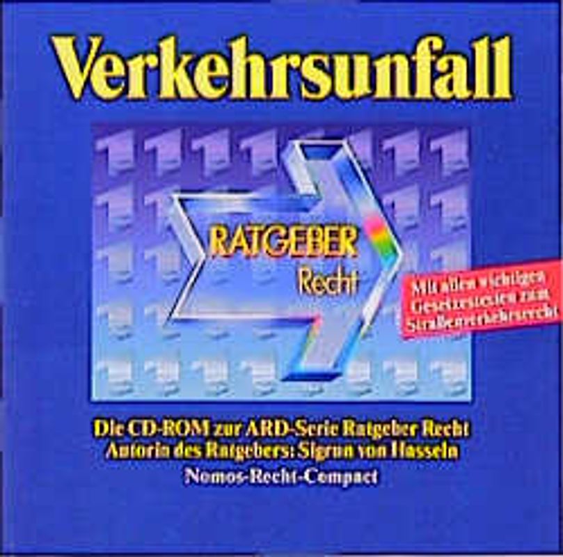 Verkehrsunfall, 1 CD-ROM