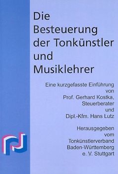 Die Besteuerung der Tonkünstler und Musiklehrer
