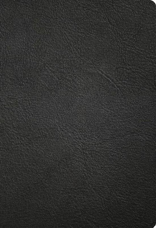 NASB Super Giant Print Reference Bible, Black Genuine Leather, Indexed