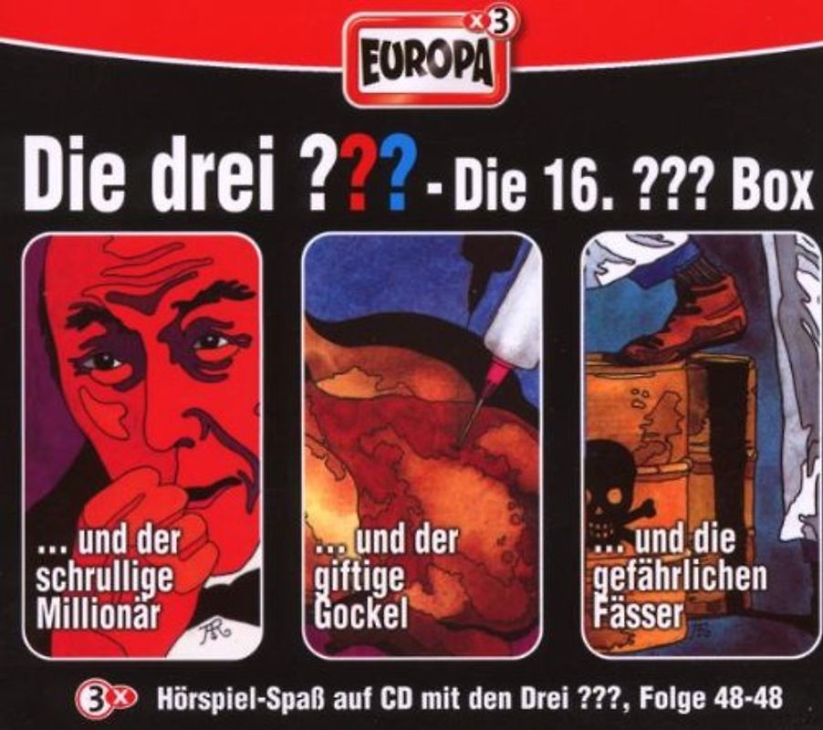 Die drei ???: Die 16. ??? Box - Folge 46-48 [3CDs]