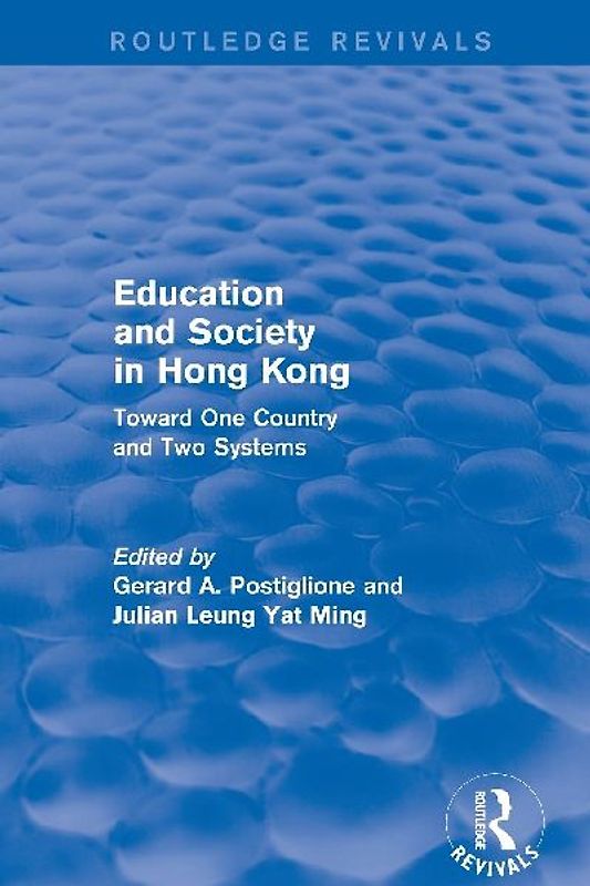 Education and Society in Hong Kong