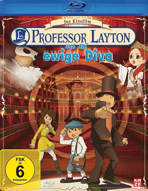 Professor Layton und die ewige Diva Blu-ray Disc