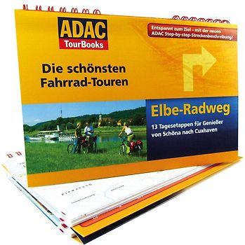 ADAC TourBooks - Die schönsten Fahrrad-Touren - "Elbe-Radweg"