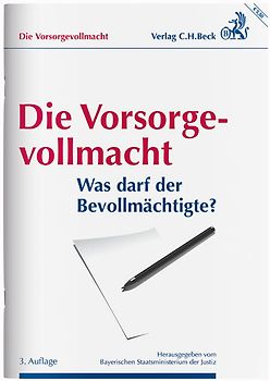 Die Vorsorgevollmacht