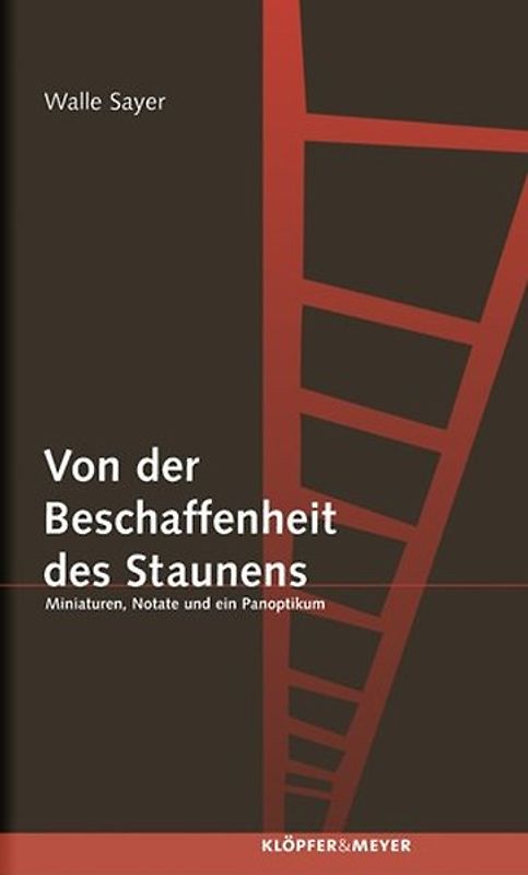 Von der Beschaffenheit des Staunens.