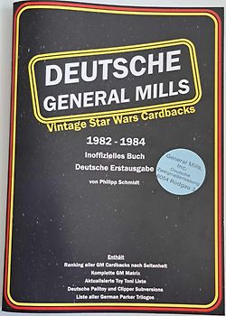 Deutsche General Mills Vintage Star Wars Cardbacks