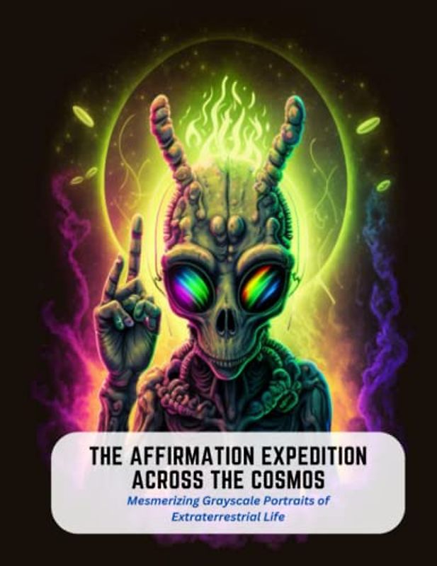 The Affirmation Expedition Across the Cosmos: Mesmerizing Grayscale Portraits of Extraterrestrial Life