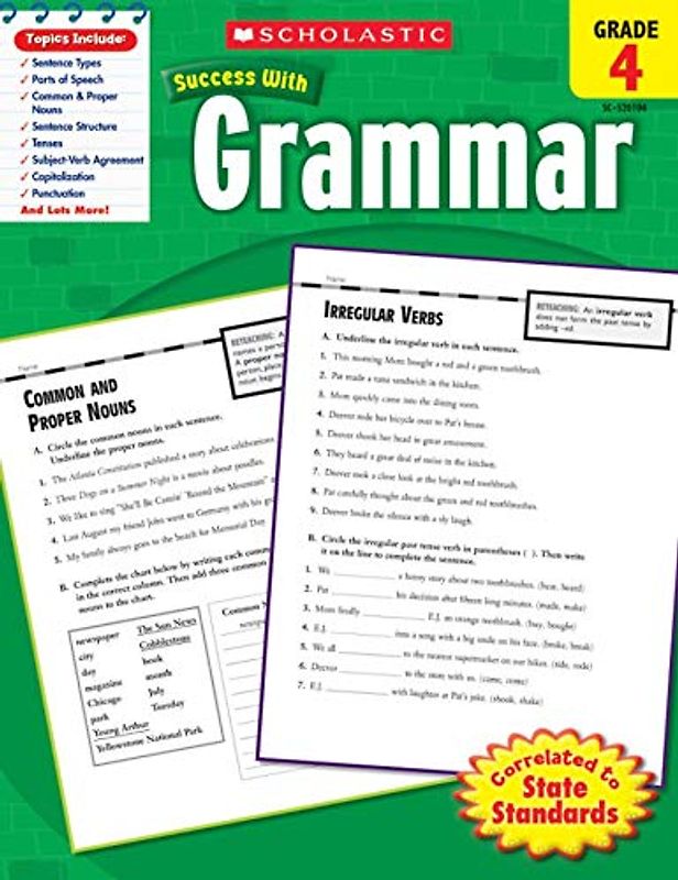 Grammar, Grade 4 (Success With Grammar)