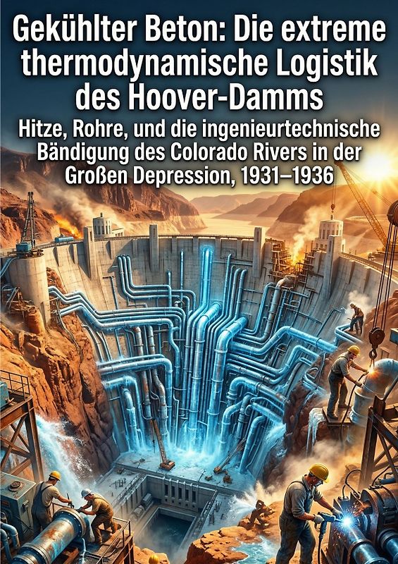 Gekühlter Beton: Die extreme thermodynamische Logistik des Hoover-Damms