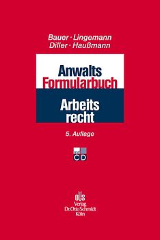 Anwalts-Formularbuch Arbeitsrecht