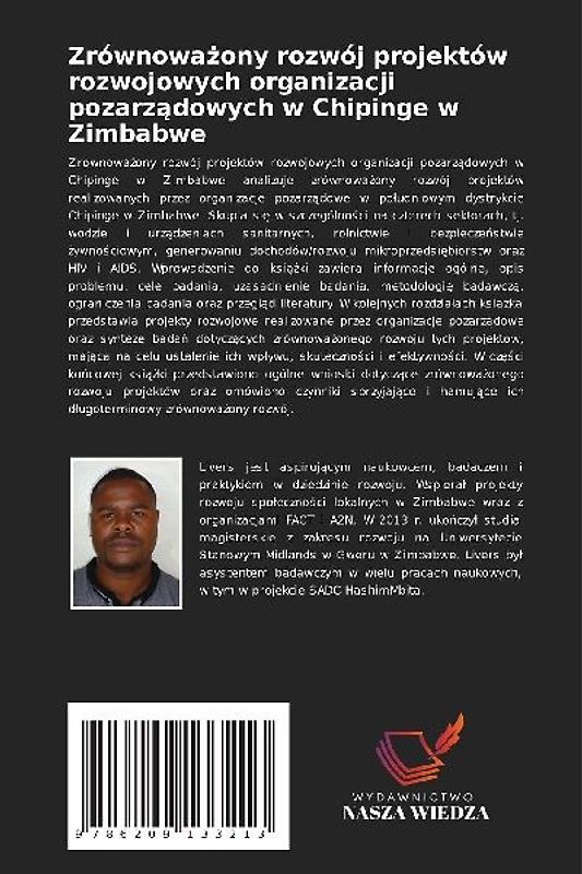 Zrównowa¿ony rozwój projektów rozwojowych organizacji pozarz¿dowych w Chipinge w Zimbabwe
