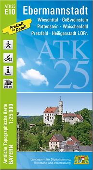 ATK25-E10 Ebermannstadt (Amtliche Topographische Karte 1:25000)