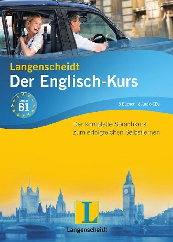 Langenscheidt Der Englisch-Kurs - Set mit 3 Büchern und 8 Audio-CDs. Der komplette Sprachkurs zum erfolgreichen Selbstlernen
