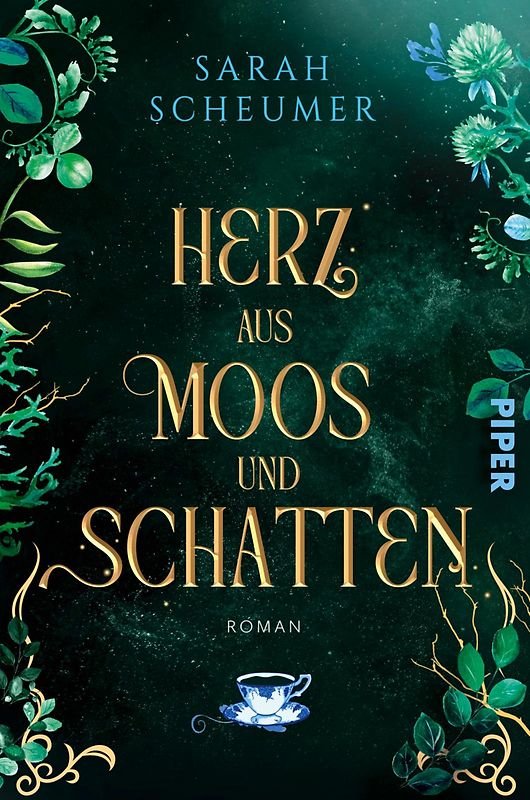 Herz aus Moos und Schatten