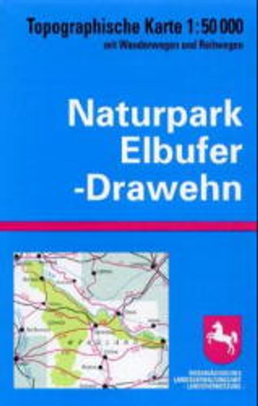 Topographische Sonderkarten Niedersachsen. Sonderblattschnitte auf... / Wanderkarten 1:50000 (WL) / Elbufer-Drawehn