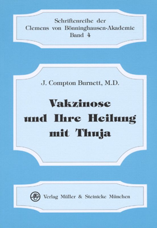 Vakzinose und ihre Heilung mit Thuja