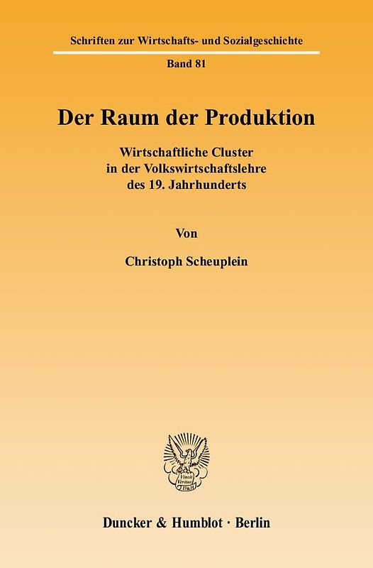 Der Raum der Produktion.