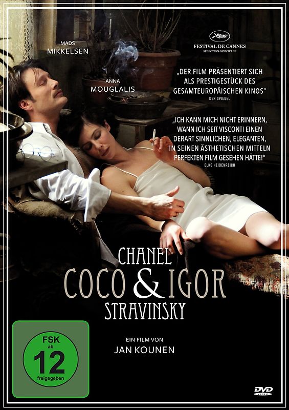 Coco Chanel & Igor Stravinsky DVD