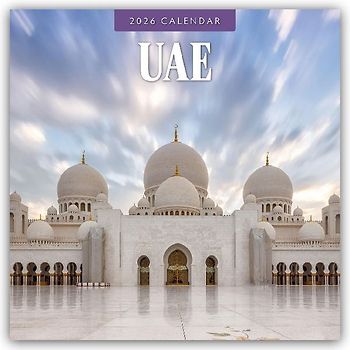 UAE  2026 Square Wall Calendar