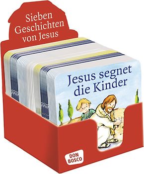 Kinder begegnen Jesus - Thekendisplay (7 Bände zu je 7 Exemplaren)
