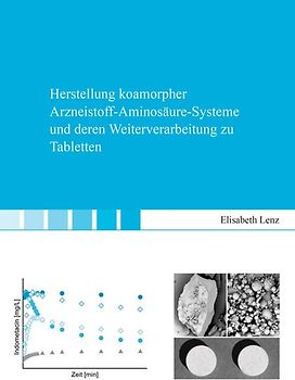 Herstellung koamorpher Arzneistoff-Aminosäure-Systeme und deren Weiterverarbeitung zu Tabletten