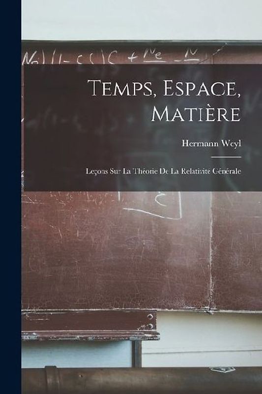 Temps, espace, matière