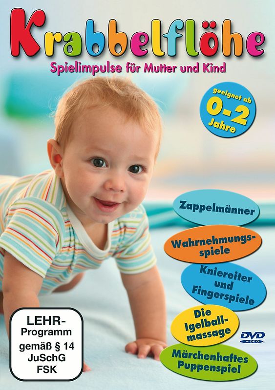 Die Krabbelflöhe - Spielimpulse für Mutter und Kind DVD