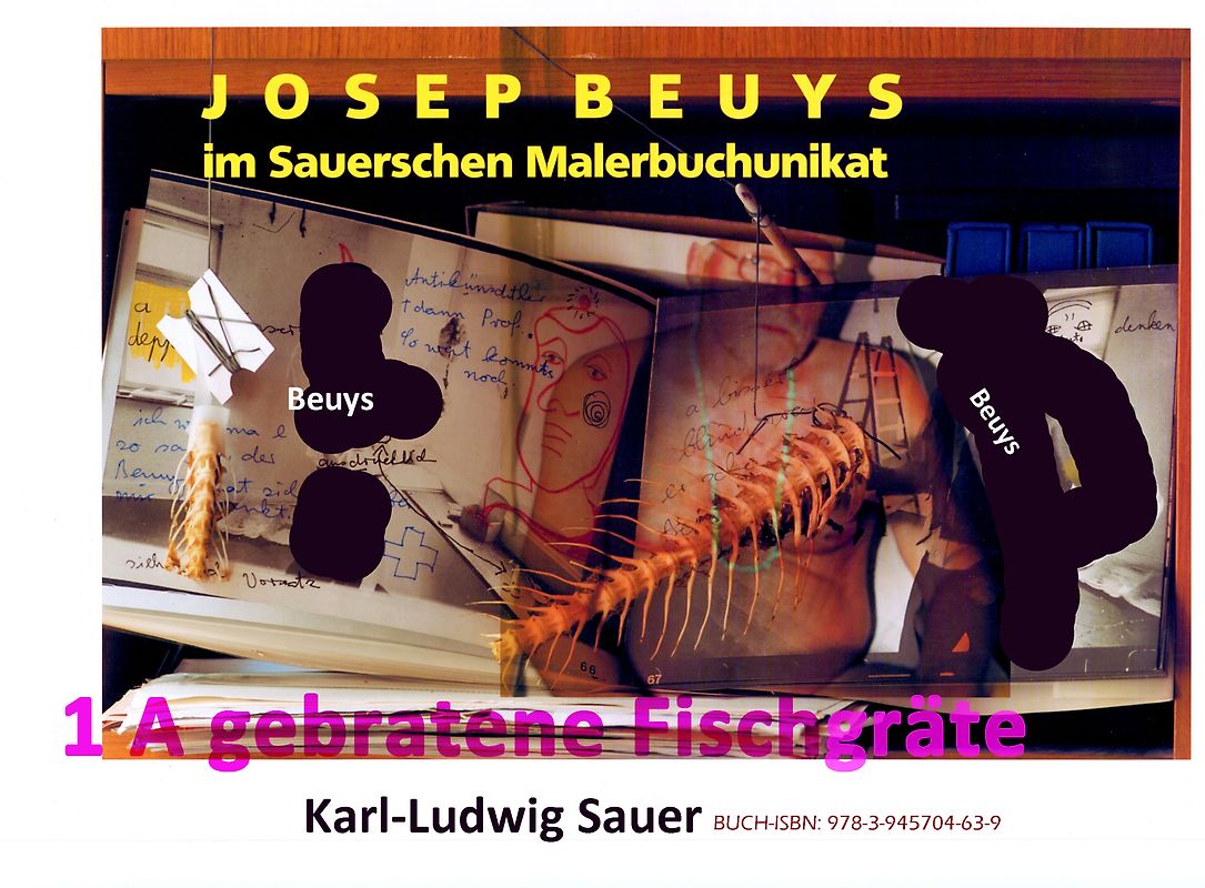 Joseph Beuys im Sauerschen Malerbuchunikat