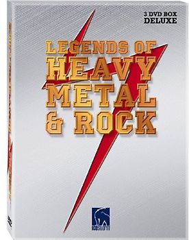 Various Artists - Legends of Heavy Metal & Rock (3 DVDs) DVD