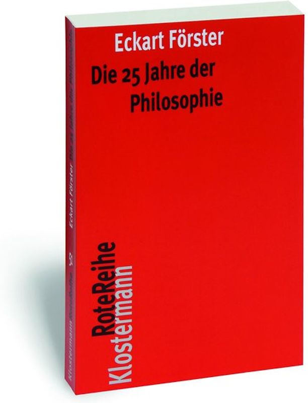 Die 25 Jahre der Philosophie