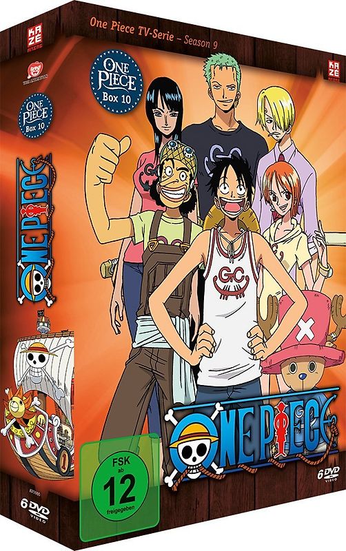 One Piece - Box 10: Season 9 (Episoden 295-325) [6 DVDs] DVD