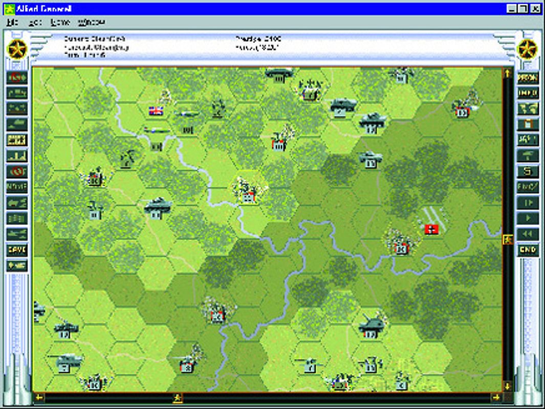 Panzer General II - Allied General PlayStation 1