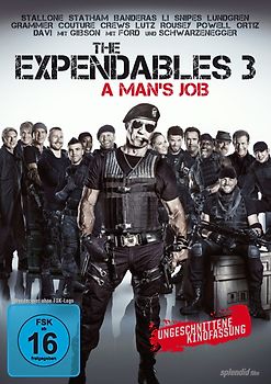The Expendables 3 - A Man's Job (Ungeschnittene Kinofassung) DVD