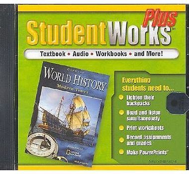 Glencoe World History, Modern Times, Studentworks Plus CD-ROM