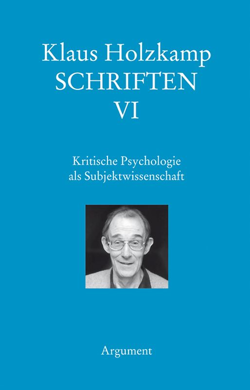 Kritische Psychologie als Subjektwissenschaft