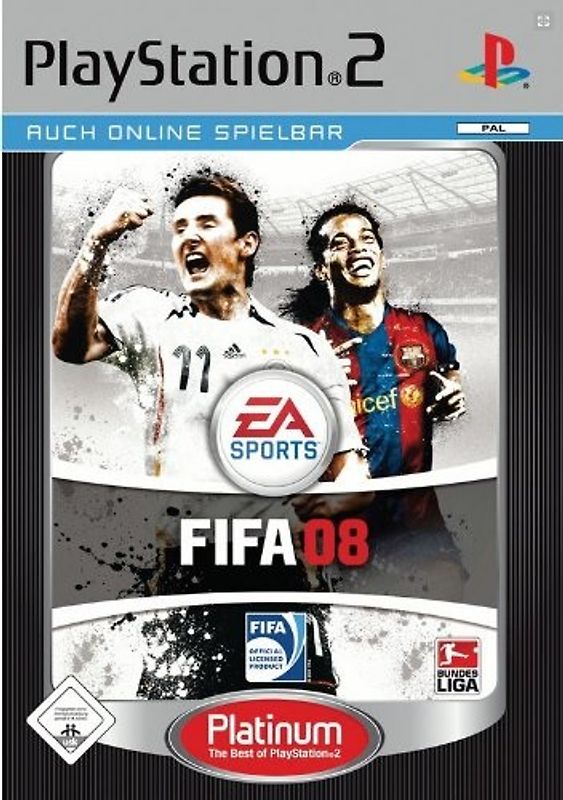 FIFA 08 / 2008 [Platinum Edition] PlayStation 2