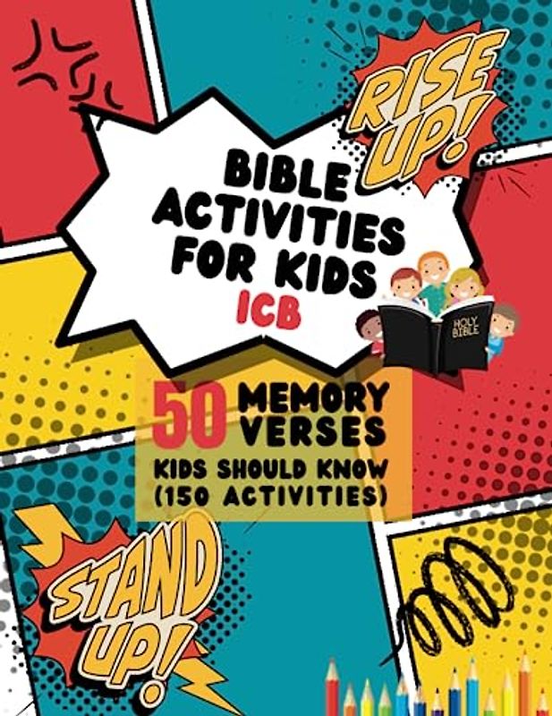 Bible Activities for Kids ICB: 50 Memory Verses Kids Should Know (150 Activities)