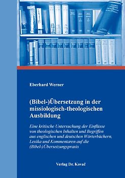 (Bibel-)Übersetzung in der missiologisch-theologischen Ausbildung
