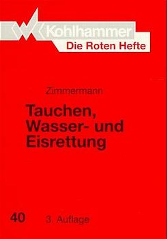 Tauchen, Wasser- und Eisrettung