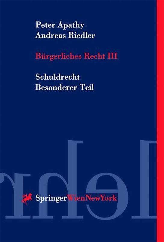 Bürgerliches Recht. Band III