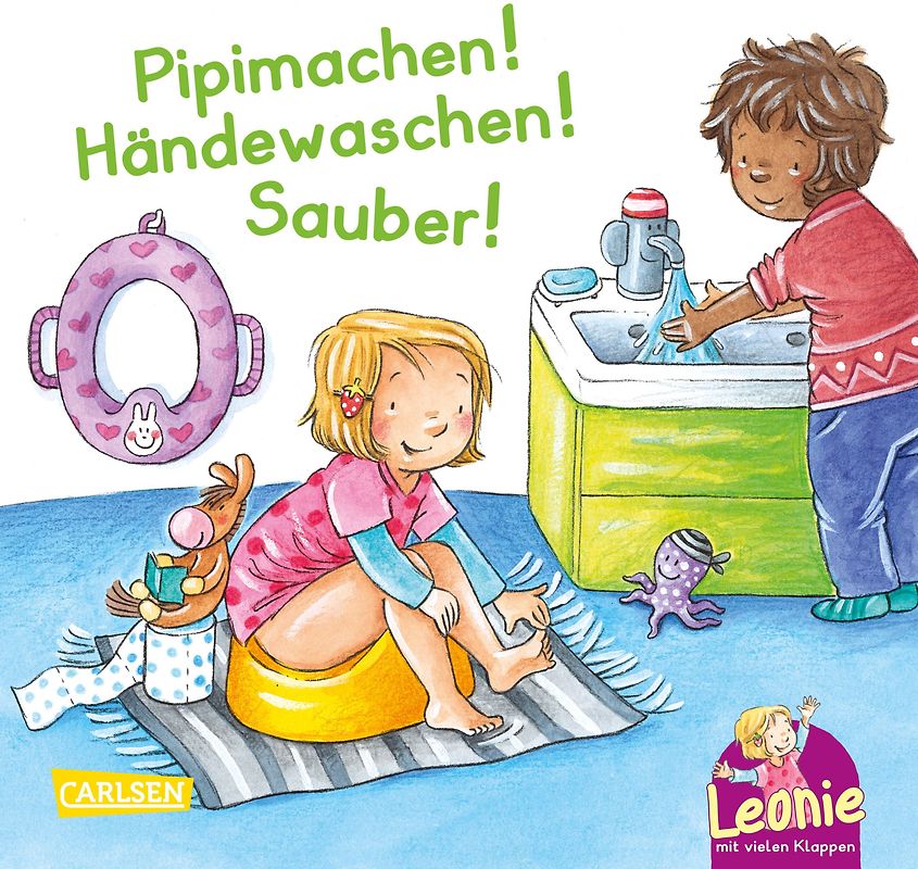 Leonie: Pipimachen! Händewaschen! Sauber!