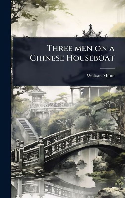 Three men on a Chinese Houseboat