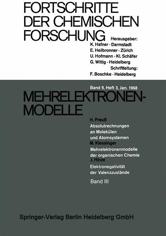 Mehrelektronen-Modelle