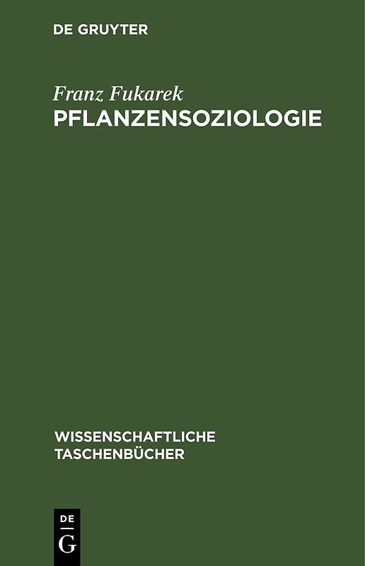 Pflanzensoziologie
