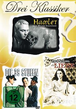 Drei Klassiker: Hamlet / Die 39 Stufen / Lord Nelson's letzte Liebe DVD
