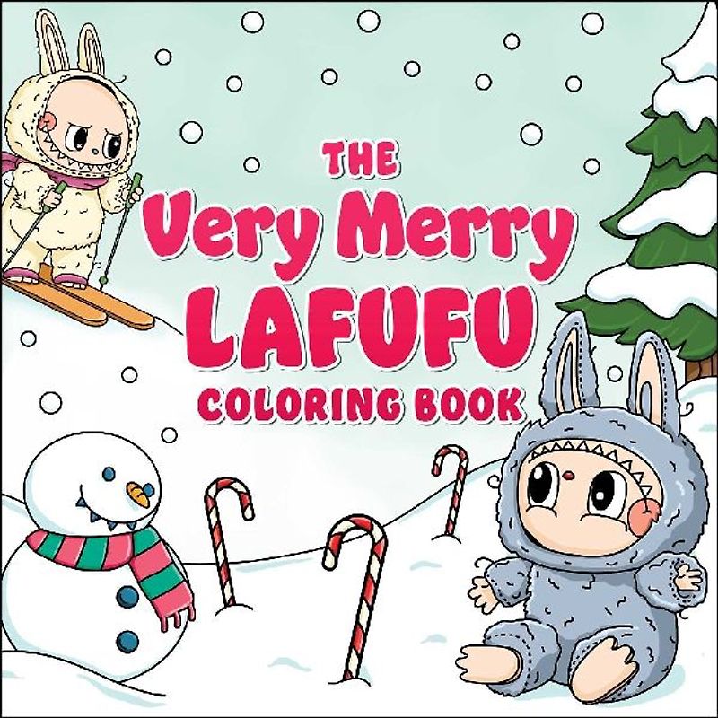 The Very Merry Lafufu Coloring Book