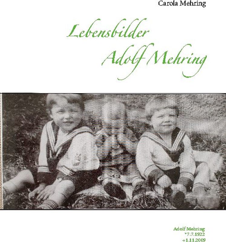 Lebensbilder Adolf Mehring