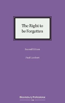 The Right to Be Forgotten